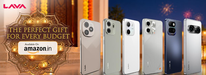 Lava Brings Exciting Festive Offers on Smartphones and Feature Phones, Making Diwali Gifting More Special