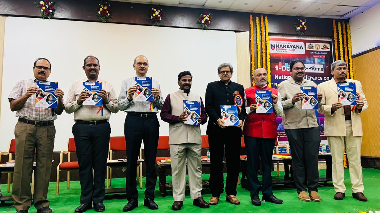 Narayana Educational Institutions Organize National Conference on AI-Driven MBA Education