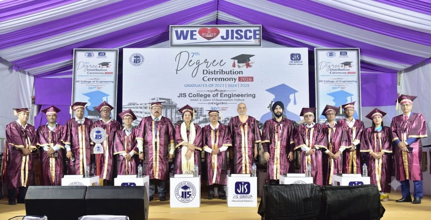 JIS College of Engineering Celebrates Academic Excellence of Graduates