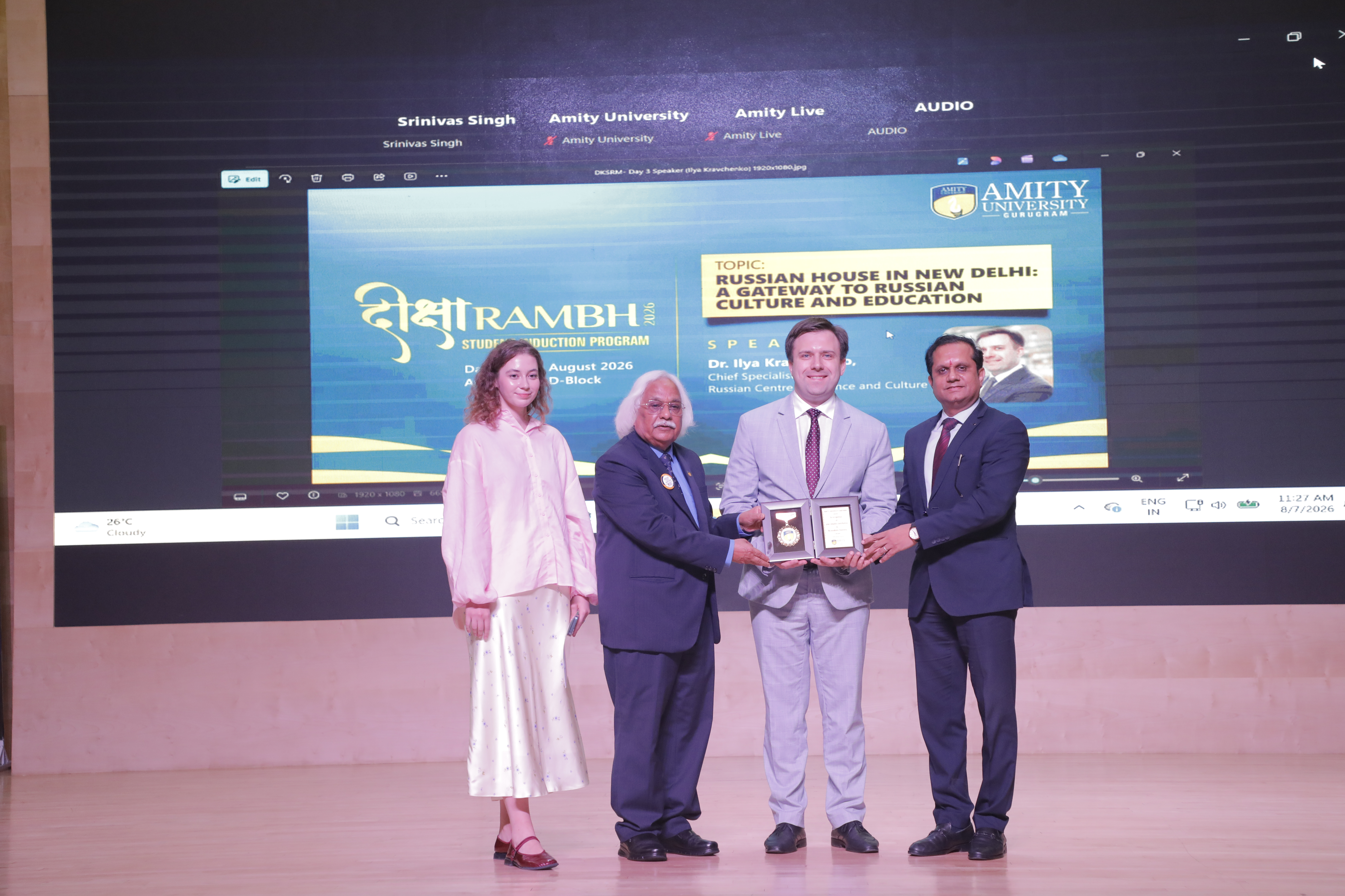 Amity University Haryana’s Deeksharambh 2026 Empowers Students with Global Exposure, Governance Insights,  Entrepreneurship and Campus Life Orientation