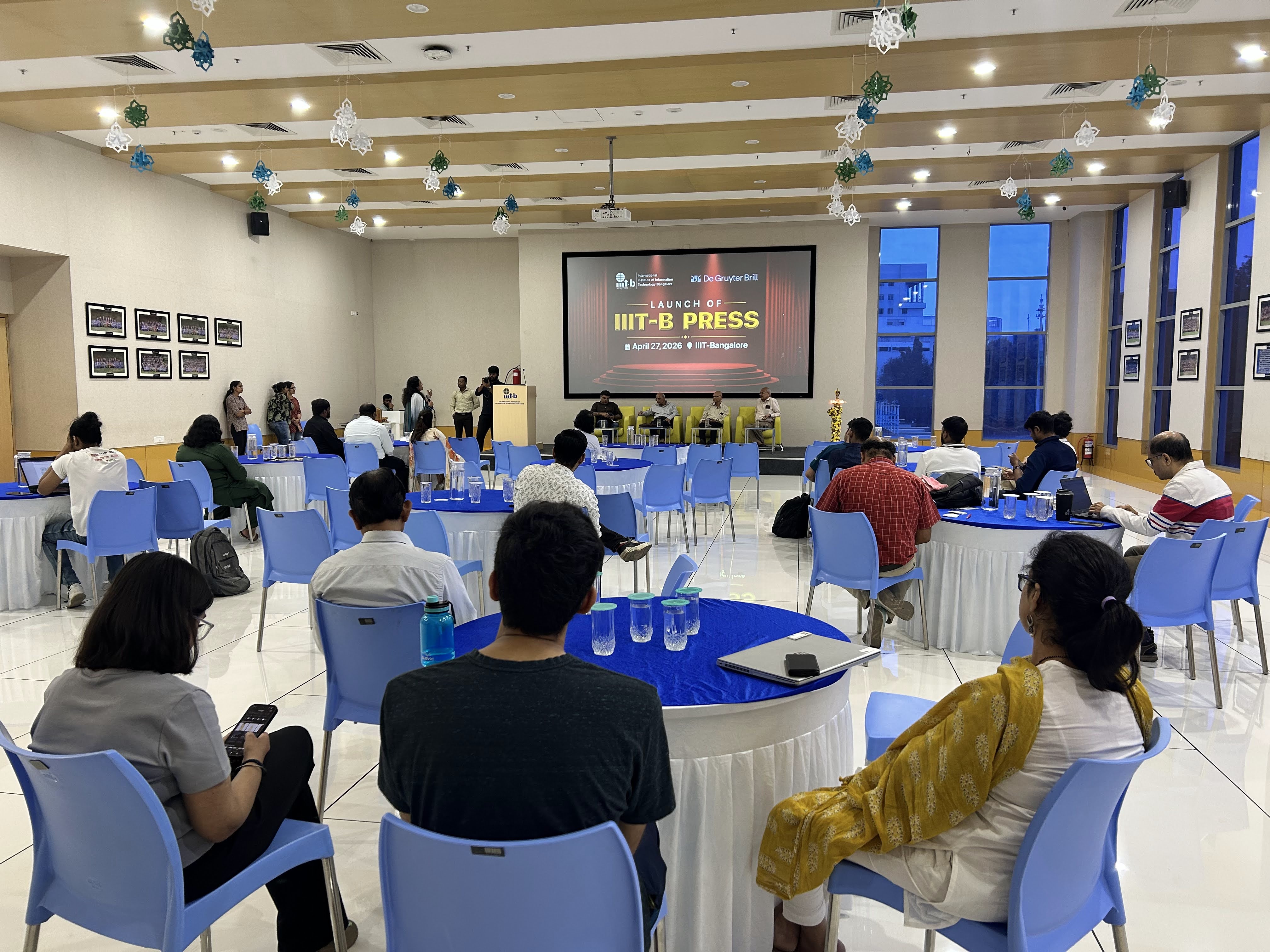 IIIT-Bangalore Partners with De Gruyter Brill to Launch Scholarly Book Series Bengaluru.