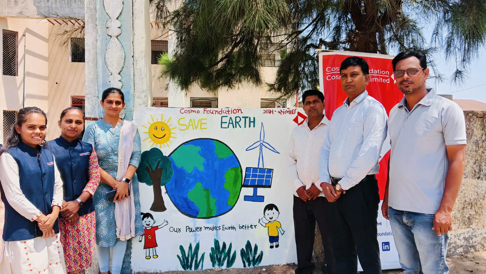 Cosmo Foundation Marks Earth Day with Community Green Initiatives