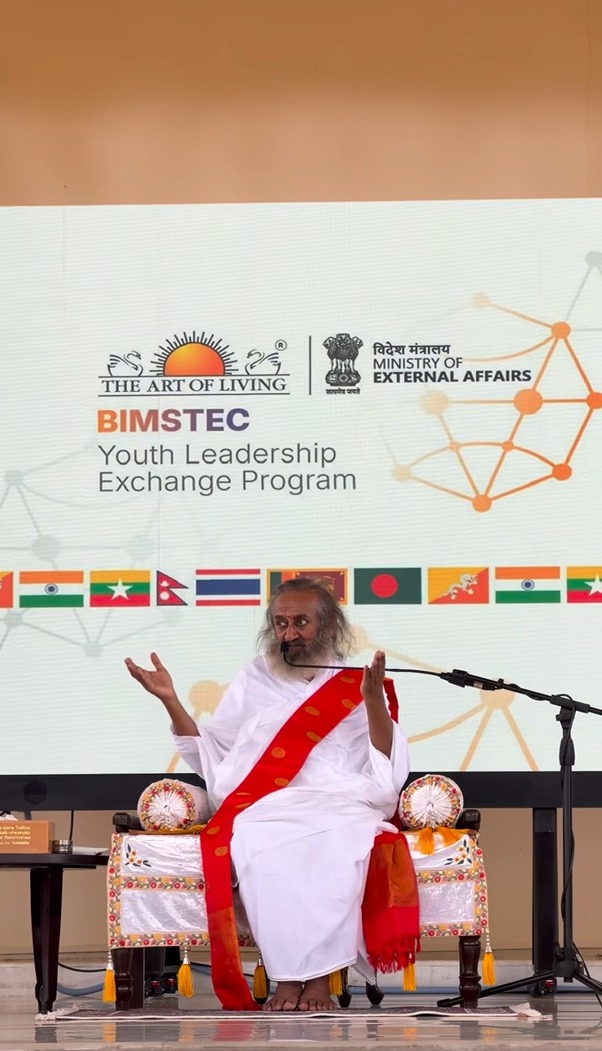 Leading the Change from Within: Art of Living’s initiative for BIMSTEC’s Prosperity